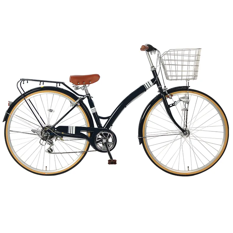 Prezzo di fabbrica bicicletta da 26 pollici per uomo vendi al mercato giapponese shimano bici da città a 6 velocità per bici da donna