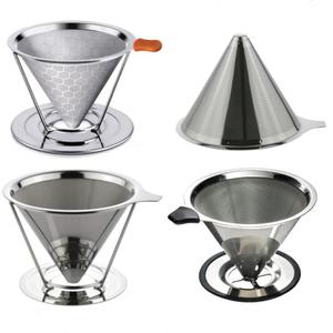 Tái Sử Dụng Rót Hơn Cà Phê Lọc Hướng Dẫn Sử Dụng Bộ Lọc Cà Phê Thép Không Gỉ Lọc Cà Phê Cốc Đôi Tường Với Xử Lý - Product Image 6