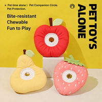 Jouet en peluche pour chien en forme de chou-fleur, idéal pour soulager les dents des chiens de petite et moyenne taille, accessoire de divertissement pour animaux de compagnie, vente en gros