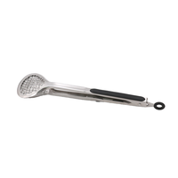 Pince multifonctionnelle en acier inoxydable et silicone pour la cuisine Pince à barbecue Pince à salade pour barbecue Pince à gril pour servir les aliments