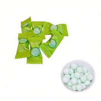 Bonbons Menthe Fruitée Sans Sucre Personnalisables Directement de l'Usine - Saveurs Rafraîchissantes de Melon Hami en Sacs de 500g pour Distributeurs