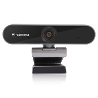 Webcam AI 4K Kamera Web 8 MP Full HD Webcam Kamera Mikrofon Bawaan 1080P Kamera Web Full Hd