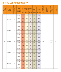 Compresseur de réfrigération à faible pression de retour pour réfrigérateur, compresseur CC, climatisation, <span class=keywords><strong>installation</strong></span> de réfrigération, vente en gros - Product Image 5