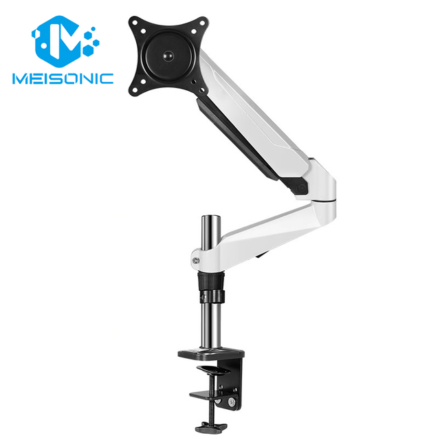 GM212 Adjustable Monitor Arm with Gas Spring Desk Stand for Computer Display