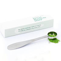 Cuillère à mesurer matcha en acier de qualité alimentaire Cuillère à thé précise Cuillère à thé en acier inoxydable parfaite pour une portion