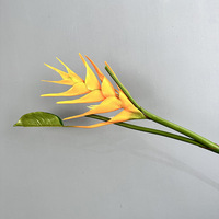 Fleur artificielle en plastique HSJ suspendue, style Flamant rose, Queue de Scorpion, Rose, Oiseau du paradis, Grue, Banane, pour décoration intérieure