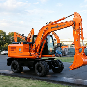 Excavadora con Ruedas CDM6150W con Circuito Hidráulico Optimizado para el Desarrollo de Parques Industriales, Equipo de Excavación de Ciclo Rápido - Product Image 6