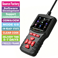 Escáner de Fallas OBD2 Universal para Automóvil S611, 12V, ABS, Prueba de Batería del Motor, Eliminación de Códigos, Datos en Tiempo Real, Herramienta de Diagnóstico Profesional