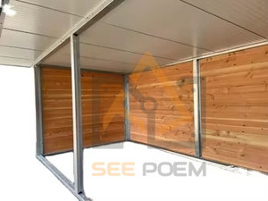 Nơi trú ẩn ngựa di động ngoài trời sang trọng với mái nhà và cấu trúc mạ kẽm nhúng nóng | không cần bảo trì - Product Image 5