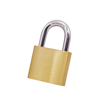 Cadenas en laiton massif personnalisable épaisseur moyenne Candado haut sécurité cuivre 20-75mm