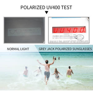 Gafas de Sol de Piloto Grises Unisex con Lentes Polarizadas TAC UV400, Modelo 1297 - Product Image 5