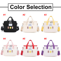Sac isotherme personnalisé avec logo, sac à déjeuner thermique en polyester imperméable, sac isotherme à bandoulière pour pique-nique en plein air, sac de voyage pour enfants