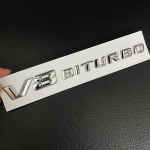 Maßgefertigtes 3D Chrom-Logo Z-Emblem Heckklappen-Abzeichen Auto-Aufkleber ABS-Material Schwarz Chrom - Product Image 1