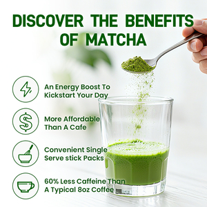 Qinshantang OEM, Etiqueta Privada Orgánica, Etiqueta Blanca, Matcha Descafeinado Premium a Granel, Extracto de Té Matcha de Grado Ceremonial en Polvo - Product Image 6