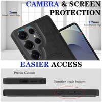 Étui portefeuille détachable Q1 de haute qualité pour iPhone 13 14 15 16 17 Pro Max, coques magnétiques pour Samsung S25 S24 Ultra Google