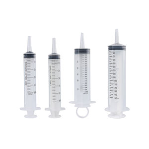 กระบอกฉีดยาพลาสติกแบบใช้แล้วทิ้งสำหรับงานทันตกรรม ขนาด 12 ซีซี ปลายตรงยาว สำหรับฉีดยาและล้างทำความสะอาดทางการแพทย์ - Product Image 2