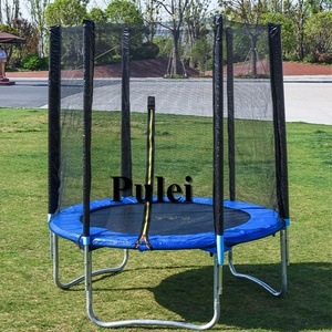 Trampolino Pieghevole con Rete di Sicurezza a <span class=keywords><strong>Prezzo</strong></span> di Fabbrica, Grande Trampolino per Bambini con Doppia Protezione, Letto Elastico per Parco Divertimenti - Product Image 2