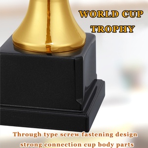 Oneway Manufacturer Custom Football Basketball Soccer <b>Trophy</b> Customized Metal Gold Award Cricket <b>Trophy</b> <b>Cup</b> - Product Image 5