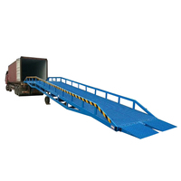 Plateforme élévatrice mobile électrique pour conteneurs, rampe de déchargement hydraulique Jiyanglift JY-1 en acier avec garde-corps de 350 mm