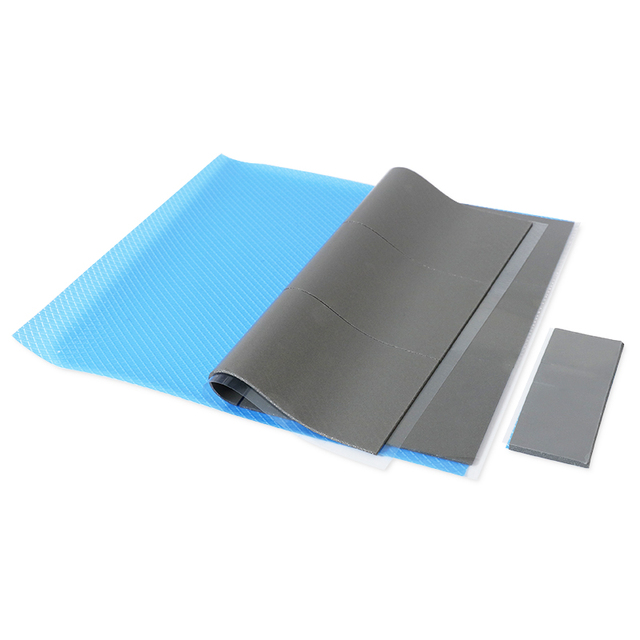 Flexible High Temperature 1.5-6.0W/mk PCB EMC EMI Shielding Absorber Sheets Wide Operating Temp Range Thermal Absorber Sheet