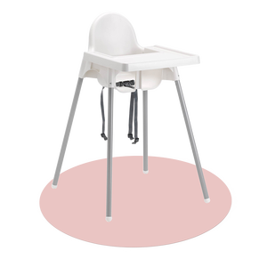 Splat Silicone Floor <strong>Mat</strong> for Under High Chair by HUIXUAN ,Portable Waterproof Anti-Slip Food <strong>Splash</strong> Spill Mess Silicone <strong>Mat</strong> - Product Image 1