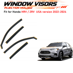 แผ่นบังแดดกันฝนแบบฉีดขึ้นรูปจากโรงงาน สำหรับ Honda HRV / ZRV ปี 2022-2024 - Product Image 1