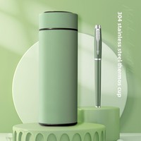 Coffret Cadeau d'Affaires avec Bloc-Notes en Similicuir, Tasse Isotherme, Fournitures de Bureau Personnalisées, Marque SYC, 100 Feuilles