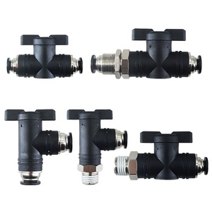 Interrupteur à valve manuelle, raccords de tuyau d'air, connecteurs rapides <span class=keywords><strong>BUC</strong></span> BC BL, interrupteur de tuyau d'air, raccords de tuyau d'air - Product Image 2