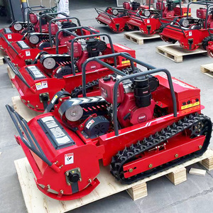 Miễn phí vận chuyển CE EPA động cơ diesel tất cả các địa hình Máy cắt cỏ nông nghiệp cao su theo dõi điều khiển từ xa Robot Máy cắt cỏ - Product Image 4