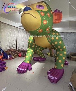 Tùy chỉnh phim hoạt hình khỉ quảng cáo đồ chơi bơm hơi cho các bên kỳ nghỉ - Product Image 3