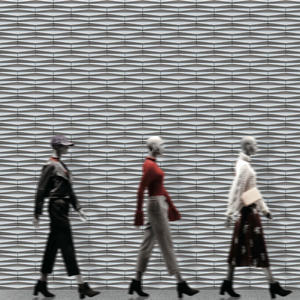 Décoration murale en béton 3D, briques colorées UHPC, ignifuges, imperméables, écologiques, pour murs intérieurs et extérieurs, Dune 100*400*18mm - Product Image 1