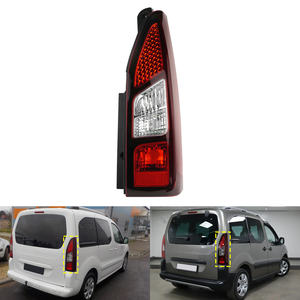 Per Peugeot Partner Van gruppo fanale posteriore nuova sostituzione 12V per Citroen <span class=keywords><strong>Berlingo</strong></span> B9 Partner Tepee 12-18 luci posteriori della lampada posteriore - Product Image 1