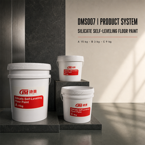 Pintura de Silicona para Pisos DIMEI EDM-S007, Super Resistente al Desgaste, para Concreto, Talleres, Garajes, Almacenes e Industrias - Product Image 2