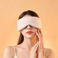 Masque de sommeil lesté personnalisé imprimé en sérigraphie, bandeau doux pour la sieste, voyage, cadeau promotionnel d'entreprise, en gros - Ergonomique