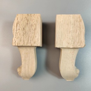 Oferta Especial en Stock: Patas de <span class=keywords><strong>Madera</strong></span> Maciza Tallada con Diseño de Rosa Estilo Europeo para Muebles de TV, Armarios y Mesitas de Noche - Product Image 4