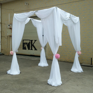 Adjustable <b>stand</b> wedding <b>backdrop</b> aluminum pipe and drape kit - Product Image 3