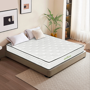 Matelas en mousse <span class=keywords><strong>de</strong></span> <span class=keywords><strong>latex</strong></span> et gel personnalisé avec ressorts ensachés, taille Queen extra large, antibactérien, hypoallergénique pour chambre à coucher - Product Image 1