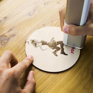 Stampante alimentare portatile stampante <span class=keywords><strong>cibo</strong></span> testo <span class=keywords><strong>cibo</strong></span> modello stampa personalizzata Printpen rosso nero e caffè colori tra cui scegliere - Product Image 2