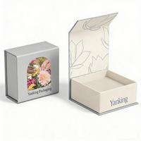Boîte d'emballage en carton magnétique de luxe en gros, boîte cadeau magnétique personnalisée pour l'aromathérapie