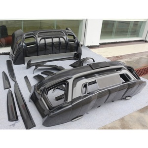 Kit de Carrocería de Fibra de Carbono Húmeda Aspec para Modificación y Mejora de Autos 2014-2022, Parachoques Delantero/Trasero, Alerón Lateral para Range Rover - Product Image 4