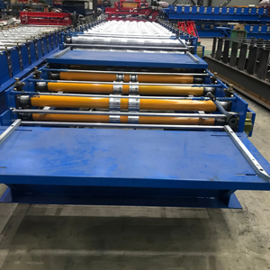 Hai Lớp hai trong một ibr hình thang thép tấm kim loại và mái ngói lạnh cuộn tạo thành máy - Product Image 4