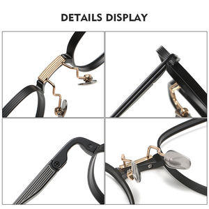 DTX151 Monturas de Gafas Ópticas Hechas a Mano de Alta Calidad, Diseño Único para Hombre, Estilo Retro, Venta al Por Mayor - Product Image 3