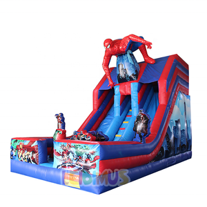 Alto commerciale Gian-t gonfiabile scivolo d'acqua spiderman in Pvc buttafuori di salto castelli scivolo fabbrica scivoli gonfiabili per adulti - Product Image 6