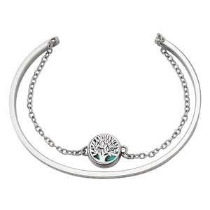 Hương Liệu Khuếch Tán Trang Sức Phụ Kiện Cây Của Cuộc Sống Mề Đay Vòng Đeo Tự Làm Nước Hoa Tinh Dầu Khuếch Tán Vòng Đeo Tay Phụ Nữ Người Đàn Ông - Product Image 1