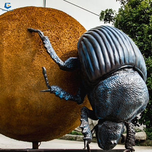 SGA05 décoration de <span class=keywords><strong>jardin</strong></span> Zigong Animatronic insecte modèle Simulation bousier pour parc - Product Image 6