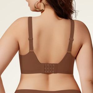 Lencería al por mayor para mujer: Sujetador sin costuras Waterdrop con soporte lateral y copas grandes para comercio electrónico transfronterizo. - Product Image 3