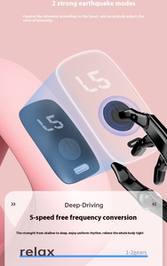 Ba-trong-một tiêu chuẩn cơ thể vành đai nhà máy trực tiếp sâu rung thư giãn <span class=keywords><strong>Massager</strong></span> tay ứng dụng kim loại giảm béo cơ thể mục tiêu - Product Image 2