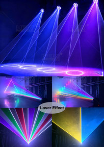 Luz Móvil Bee Eye RGBW de 7x40W con Láser y Anillo LED 3 en 1, DMX512, Beam Wash Zoom, para DJ, Club, Conciertos - Product Image 6
