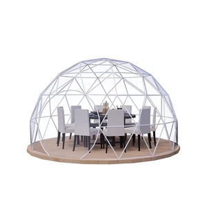 Dome <b>Tent</b> 6-8 Person Transparent Geodesic Structure Outdoor Modern Style Four Season <b>Large</b> Space Polyester Fabric Extended Type - Product Image 3