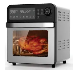 Multi functional touchscreen air fryer pizza oven 14.5L air fryer oven timer sheet for kitchen appliance freidora de aire